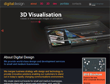 Tablet Screenshot of digitaldesign.cz
